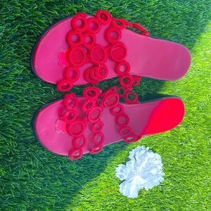 Vintage platform sandals